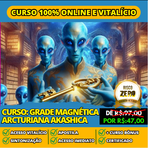 Curso Ead: Grade Magnética Arcturiana Akasha 999